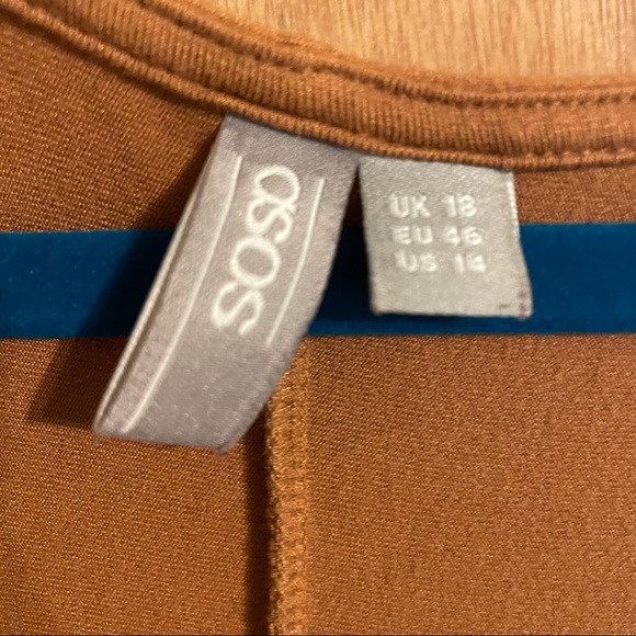 ASOS Cape Sleeve Dress - Picture 2 of 3